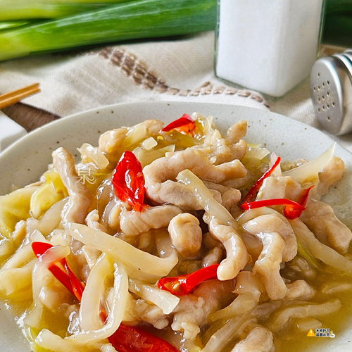 懷舊榨菜炒肉絲