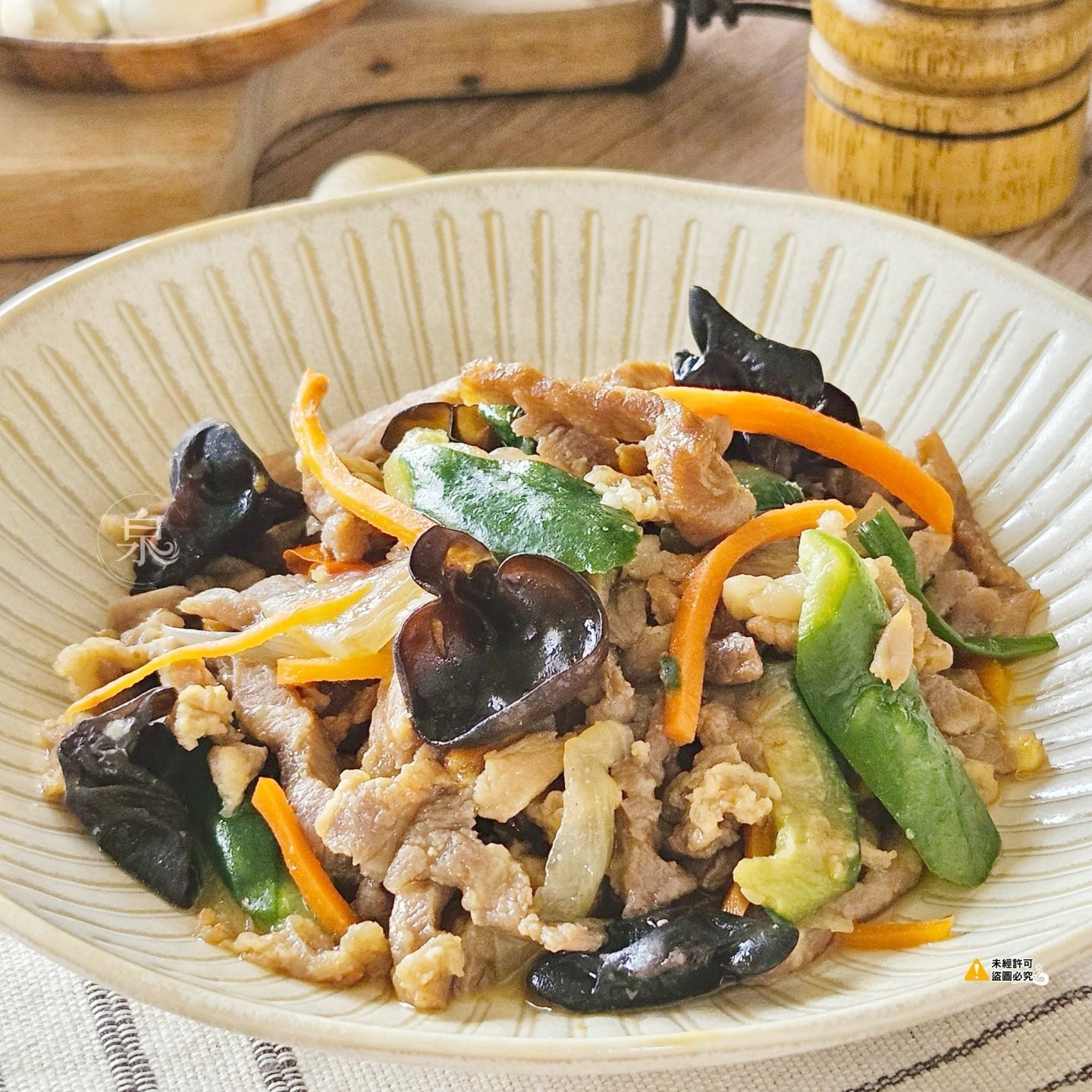 老北平京醬炒肉絲