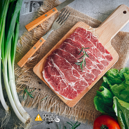 美國安格斯嫩肩牛肉片