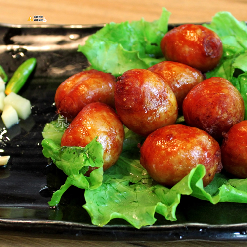 珍珠原味香腸