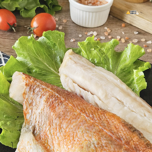 野生紅石斑魚片