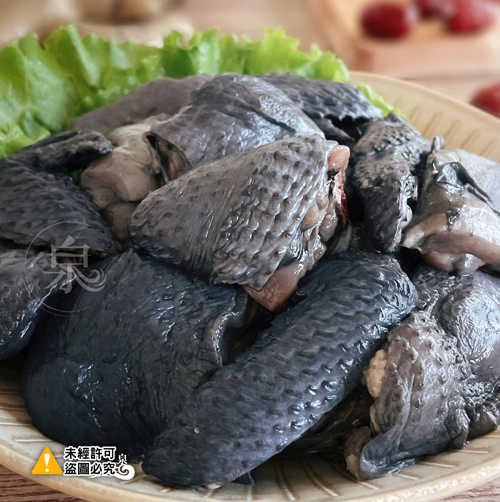 【大成】白玉烏骨雞切塊