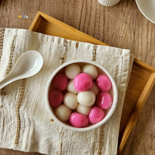 包餡紅白綜合湯圓