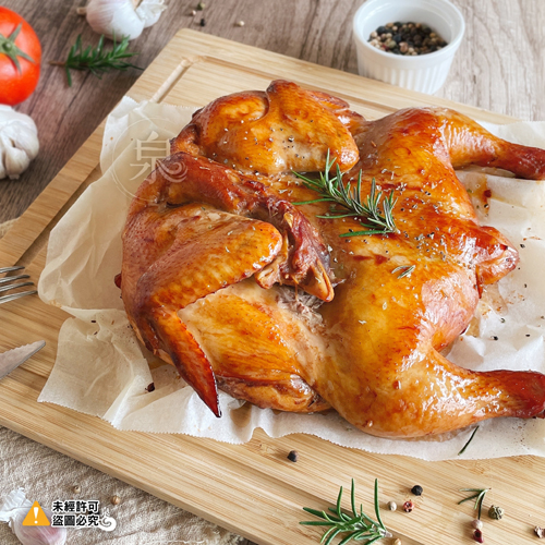 龍蜜烤黃金雞(全雞)