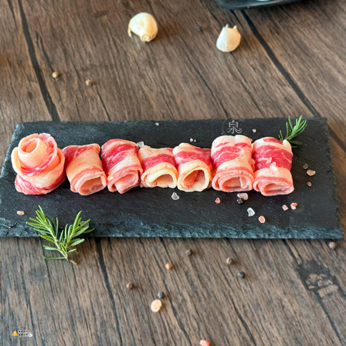 美國牛五花捲片