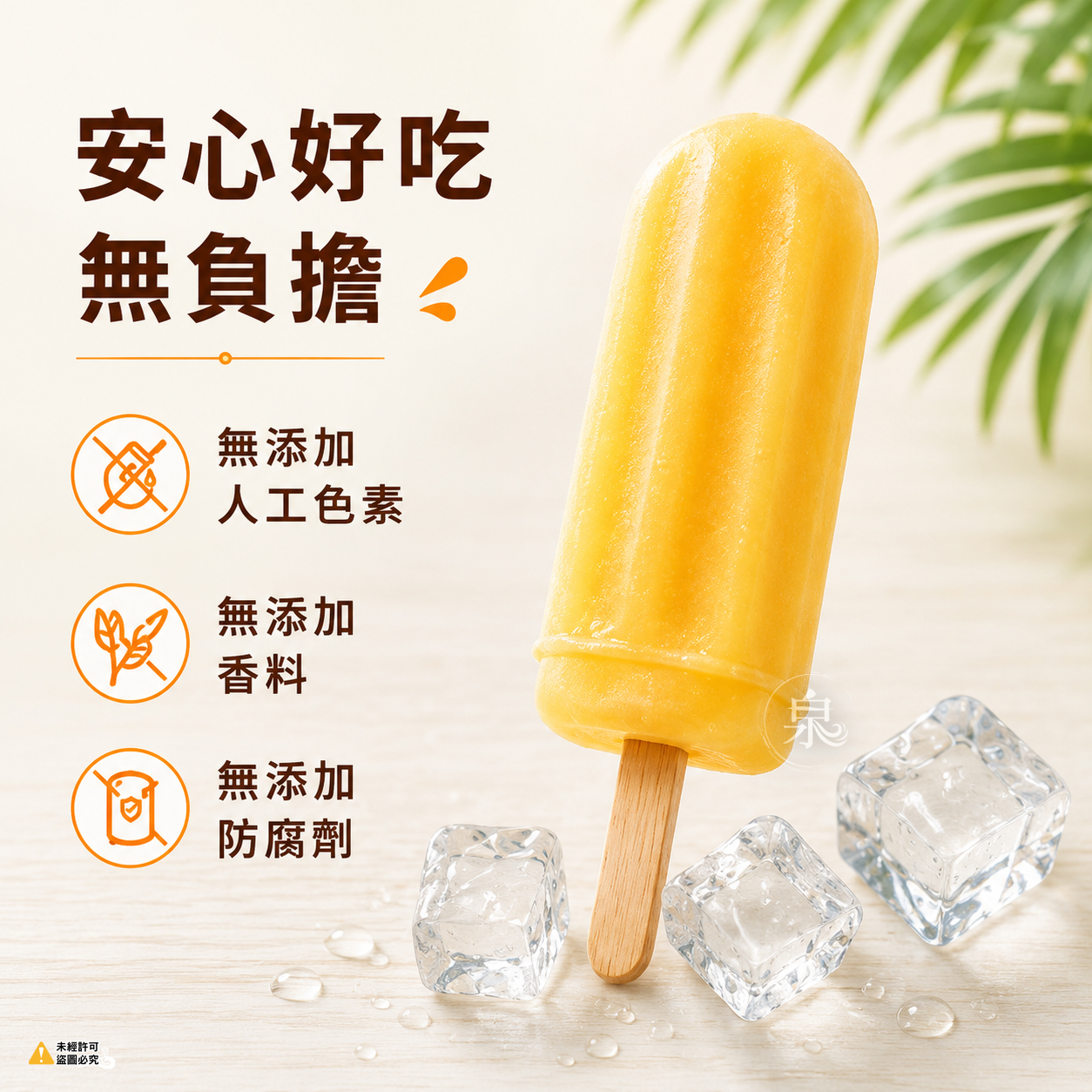 【奇美】100%純天然水果冰棒