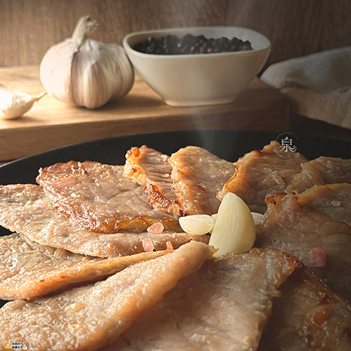 蒜味里肌肉排(生鮮醃漬)