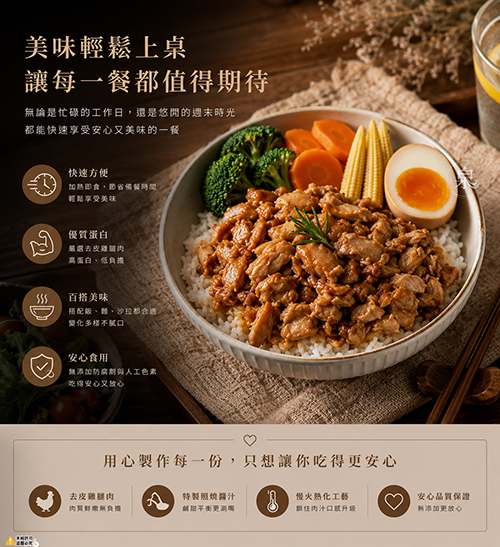 【正點】熟化照燒去皮雞肉片