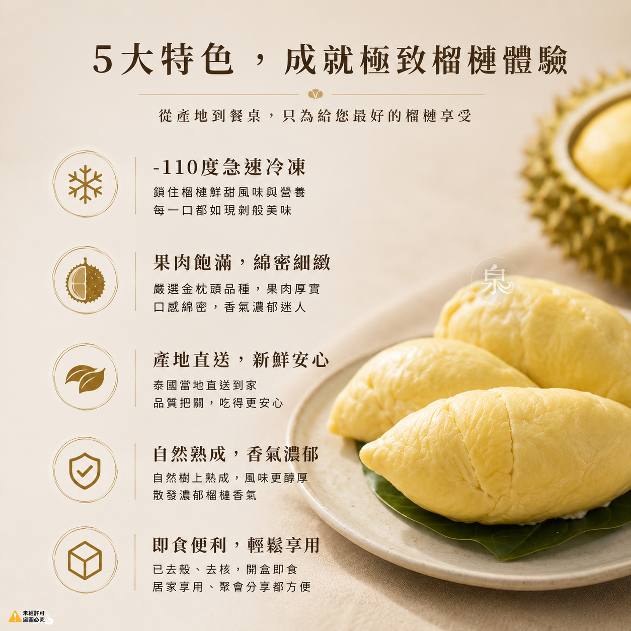 泰國金枕頭榴槤