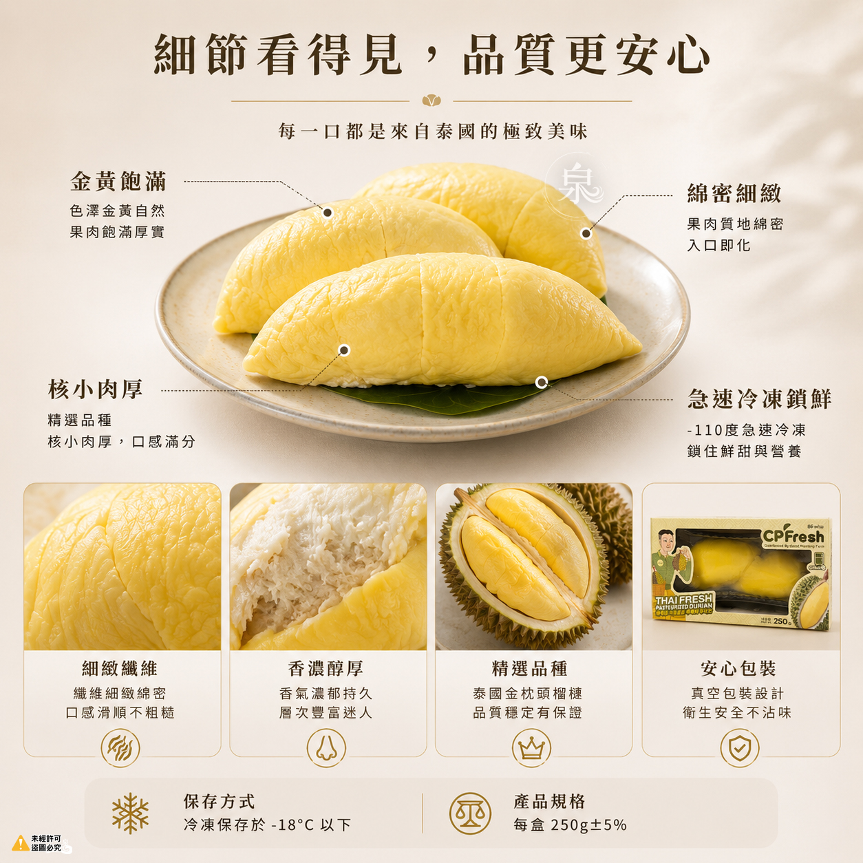 泰國金枕頭榴槤
