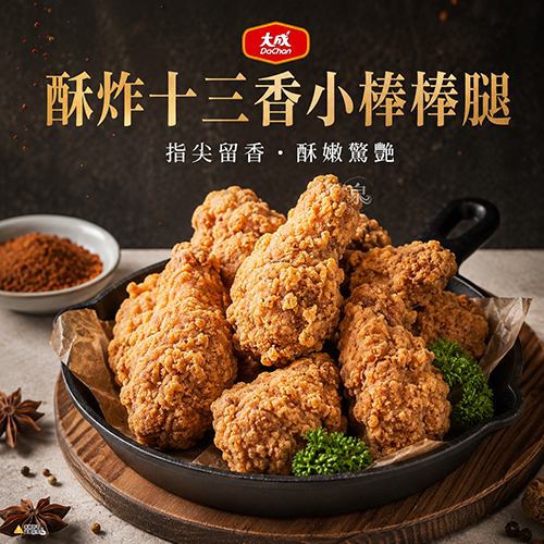 【大成】酥炸十三香 小棒棒腿