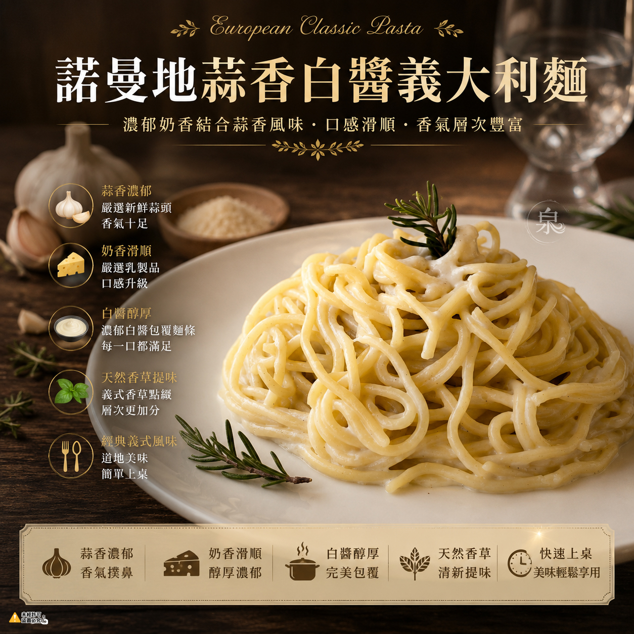 歐洲經典義大利麵共3款口味