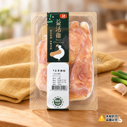 【大成】益活雞去骨雞腿 