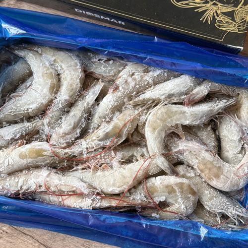 南美活凍生白蝦 50/60