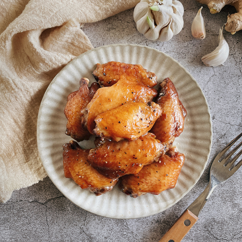 鮮嫩炭烤胖胖翅